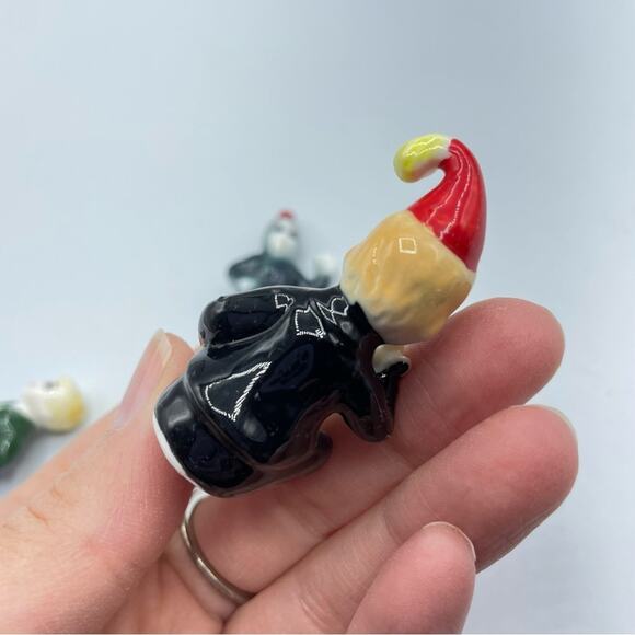 Vintage Bone China Three Piece Mini Figurine Set - Picture 4 of 10